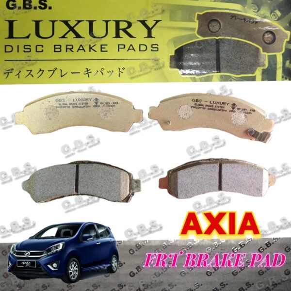 Second image of MYVI LAGI BEST/AXIA/BEZZA FRONT BRAKE PAD PERODUA