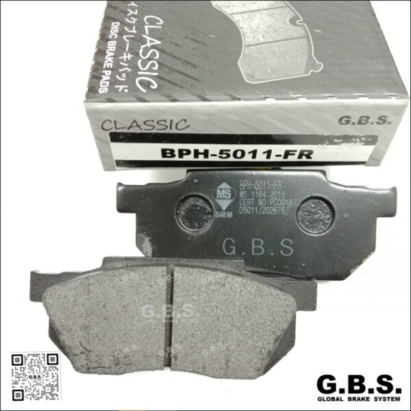Second image of HONDA Accord SA5 SA6Y SA6 City SX8 SH4 GBS Classic Front Brake Pad