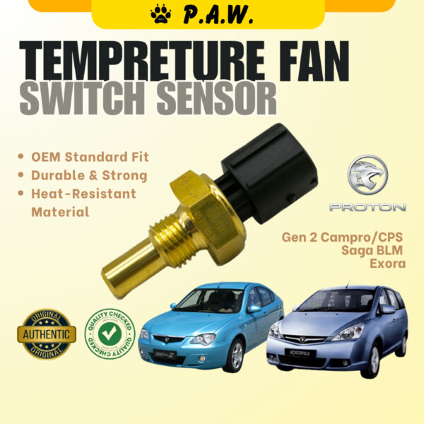 GEN2 CAMPRO CPS BLM EXORA TEMPRETURE FAN SWITCH SENSOR (4PIN)(ORG)
