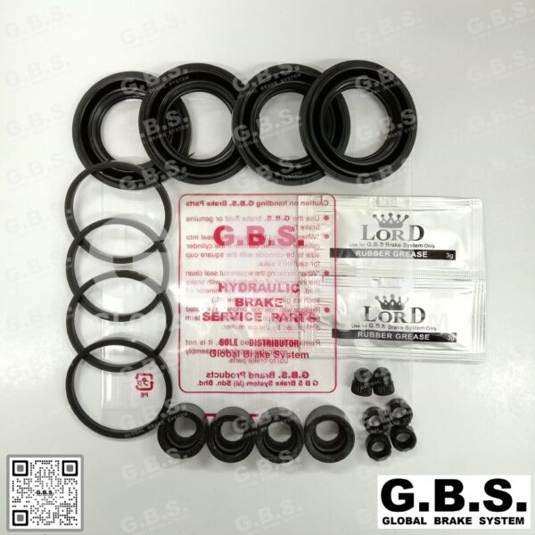 GBS Disc Brake Seal Kit For ISUZU D-MAX 3.0 (Front) (Full Set)