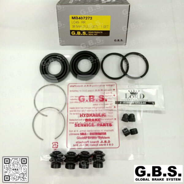 GBS Disc Brake Seal Kit For MITSUBISHI PAJERO L049 (Rear) (Full Set)