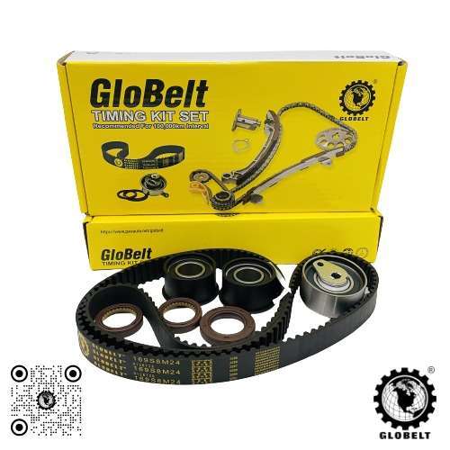Globelt Timing Belt Kit Set For Chevrolet Optra 1.8  (169S8M24)