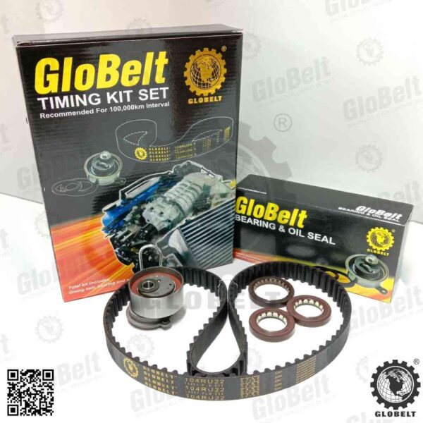 Globelt Timing Belt Kit Set For Honda Civic S5A 1.7 (104RU22)