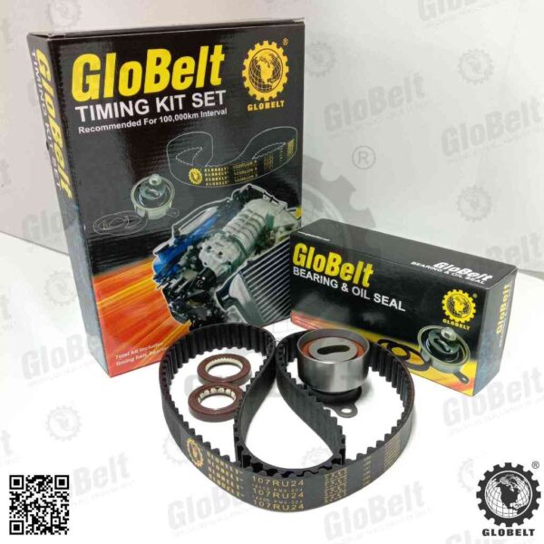 Globelt Timing Belt Kit Set For Honda Civic SH4 SR4 1.6  (107RU24)