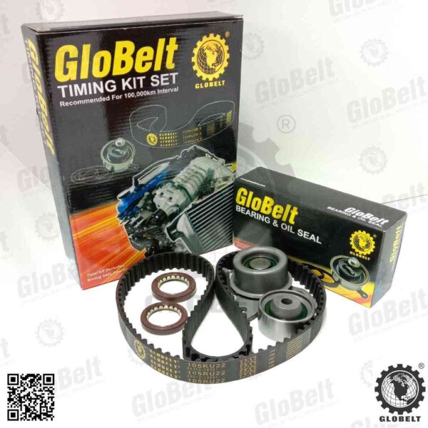 Globelt Timing Belt Kit Set For Hyundai Matrix Elantra 1.6 Getz 1.4 & 1.6  (105RU22)