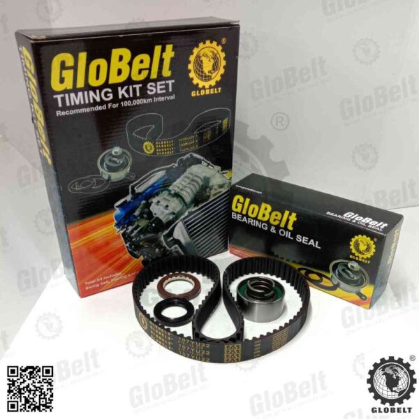Globelt Timing Belt Kit Set For Kia RIO 1.3 Mazda Astina 16V 1.6 Ford LYNX 1.6  (107YU22)
