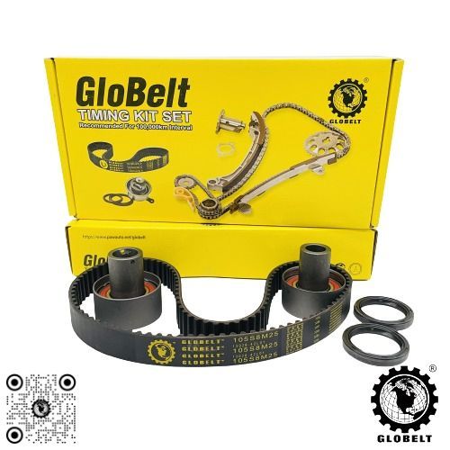Globelt Timing Belt Kit Set For Nissan Cefiro A31 12V  (105S8M25)