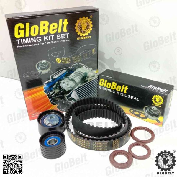 Globelt Timing Belt Kit Set For Proton Proton Waja 1.8 (126RU27)