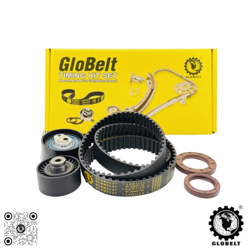 Globelt Timing Belt Kit Set For Peugeot 206 1.6 305 307  (134RU25.4)