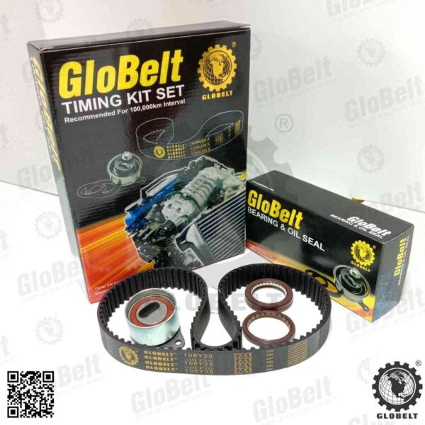 Globelt Timing Belt Kit Set For PERODUA KANCIL TURBO L5  (106Y25)
