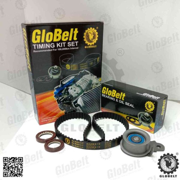 Globelt Timing Belt Kit Set For Proton Saga Magma 8V (92ZBS19)