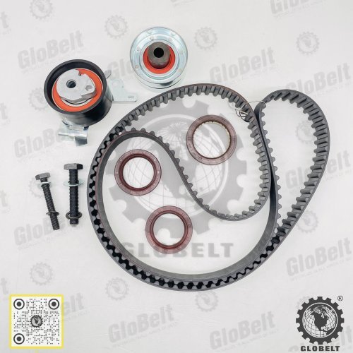 Globelt Timing Belt Kit Set For Peugoet 307 2.0, 407 408, Citroen Picasso C5, Evasion 16V  (153RU25)