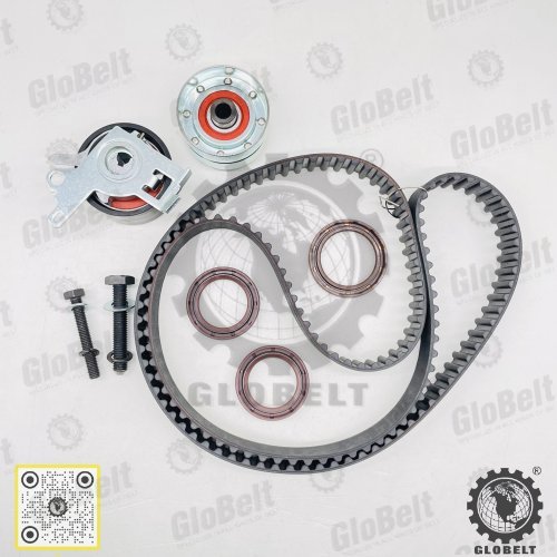 Second image of Globelt Timing Belt Kit Set For Peugoet 307 2.0, 407 408, Citroen Picasso C5, Evasion 16V  (153RU25)