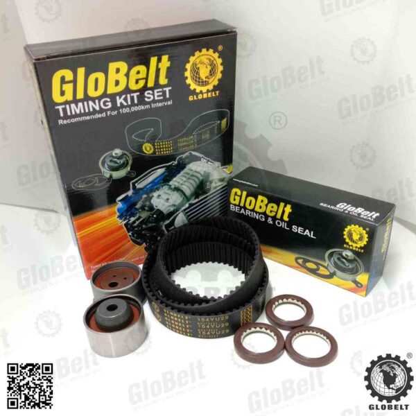 Globelt Timing Belt Kit Set For Mitsubishi Pajero IO 1.8 DOCH (NEW) (154YU29)