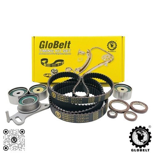 Globelt Timing Belt Kit Set For Mitsubishi Pajero IO 1.8 DOCH (NEW) (154YU29)