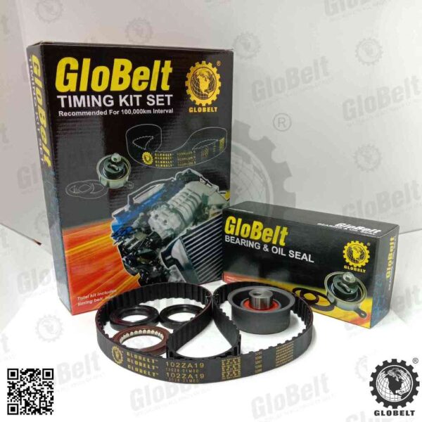 Globelt Timing Belt Kit Set For Nissan Sunny 130Y 1.3 B11 E13  (102ZA19)
