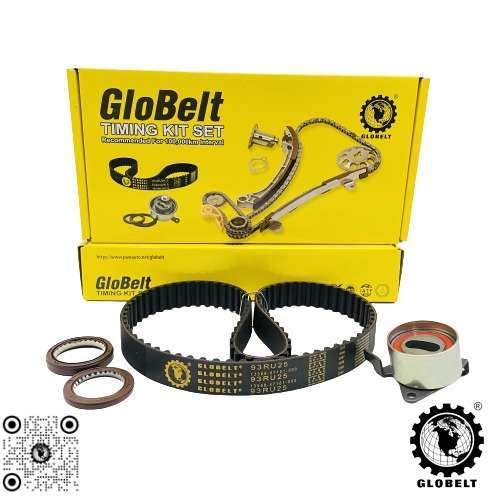 Globelt Timing Belt Kit Set For Perodua Rusa 1.3,Daiahtsu Hijet S89 1.3 ,PERODUA KEMBARA 1.3  (93RU25)