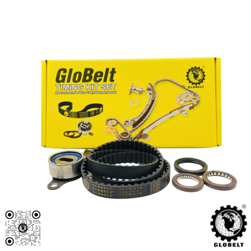 Globelt Timing Belt Kit Set For Toyota Levin 20V (Twin Cam) (Silver Top) 4AGE  (111RU19)