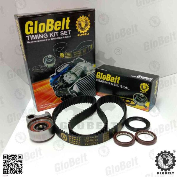 Globelt Timing Belt Kit Set For Toyota Supra Turbo 2.5 1JZGE  (137Y25)