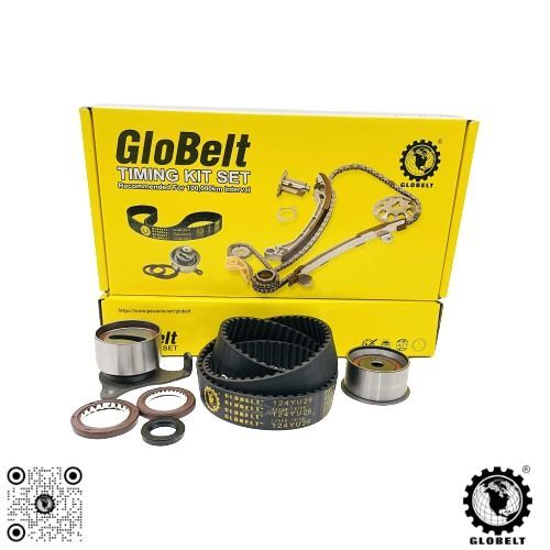 Globelt Timing Belt Kit Set For Toyota Corolla EE111 1.3 4EFE  (124YU26)