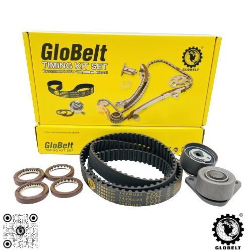 Globelt Timing Belt Kit Set For Volvo S40 ,S60, S70 ,S80, V40, V70, XC90 2.5  (142RU23)