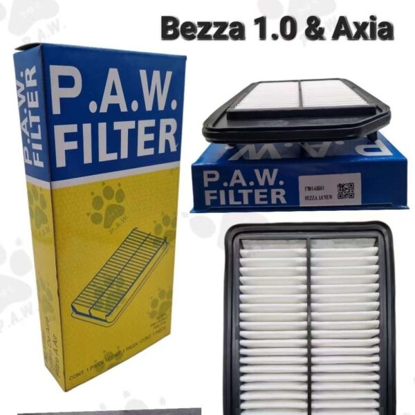 Air Filter for PERODUA BEZZA 1.0 & AXIA 2017-2021 (17801-BZ140) (17801-63R01)