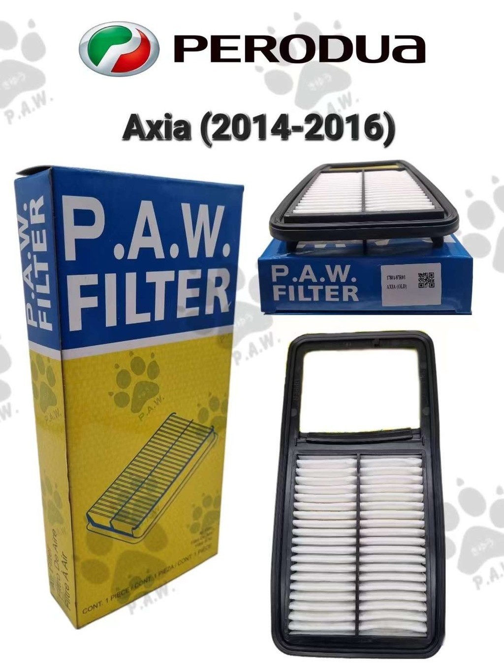 Air Filter for PERODUA AXIA D87A (2014-2016)