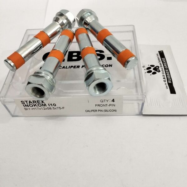 Second image of Front Disc Brake Caliper Pin for HYUNDAI GRAND STAREX, KIA CARNIVAL, INOKOM I10 (HALF SET)