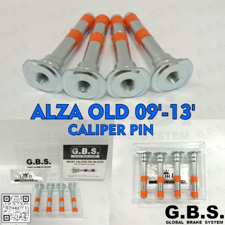 Front Disc Brake Caliper Pin for PERODUA ALZA (HALF SET)