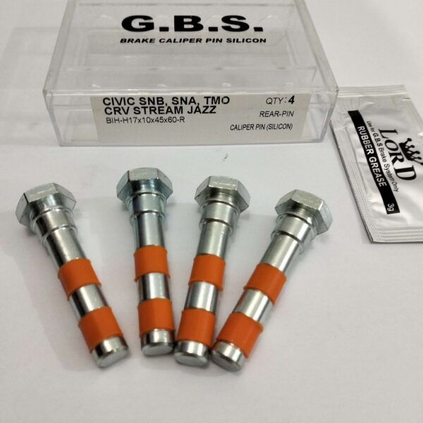Rear Disc Brake Caliper Pin for HONDA CIVIC SNB, SNA, TMO CRV STREAM ODYSSEY INSIGHT JAZZ (HALF SET)