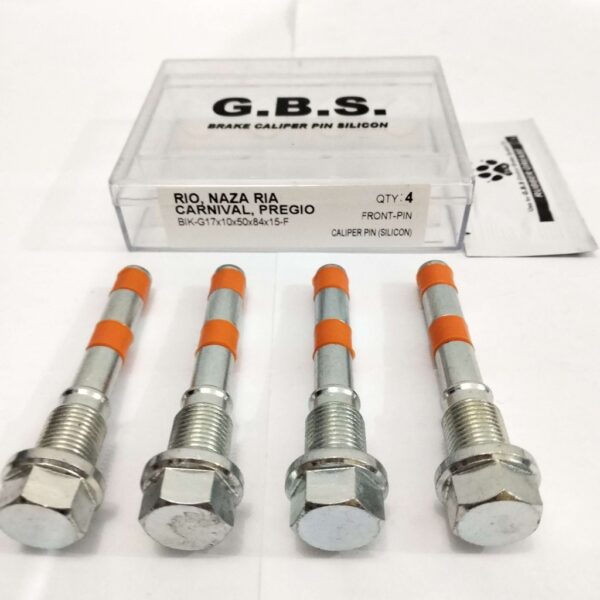 Front Disc Brake Caliper Pin for KIA RIO, NAZA RIA V6, CARNIVAL GQ, PREGIO (HALF SET)