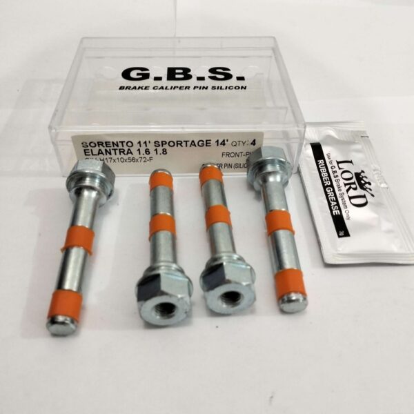 Front Disc Brake Caliper Pin for HYUNDAI SORENTO, ELANTRA XD 1.6 1.8, SPORTAGE CERATO K3 (HALF SET)