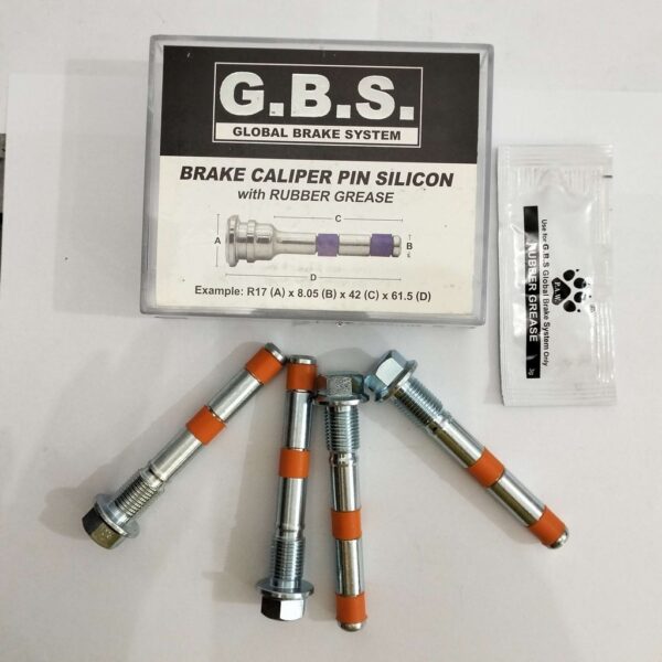 Second image of Front Disc Brake Caliper Pin for PROTON INSPIRA 1.8 2.0 & MITSUBISHI COLT MIRAGE LANCER EX (HALF SET)