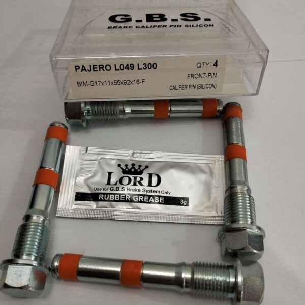 Second image of Front Disc Brake Caliper Pin for MITSUBISHI PAJERO L049 L300 (HALF SET)