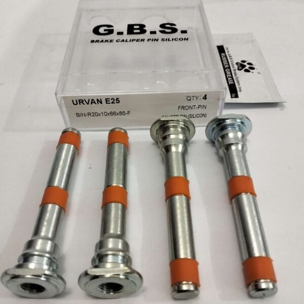 Second image of Front Disc Brake Caliper Pin for NISSAN URVAN E25 (HALF SET)