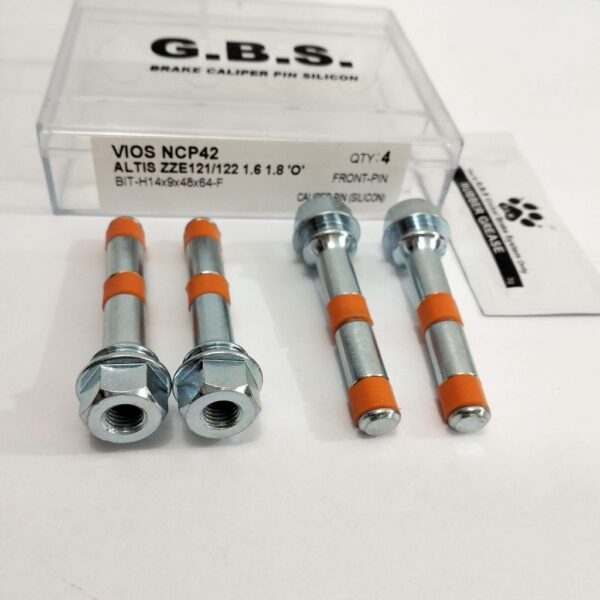 Second image of Front Disc Brake Caliper Pin for TOYOTA VIOS NCP42, ALTIS ZZE121 (1.6) (HALF SET)