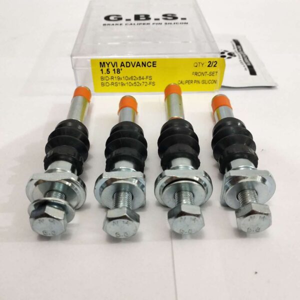 GBS Front Disc Brake Caliper Pin for PERODUA MYVI ADVANCE AT 1.5 (FULL SET)