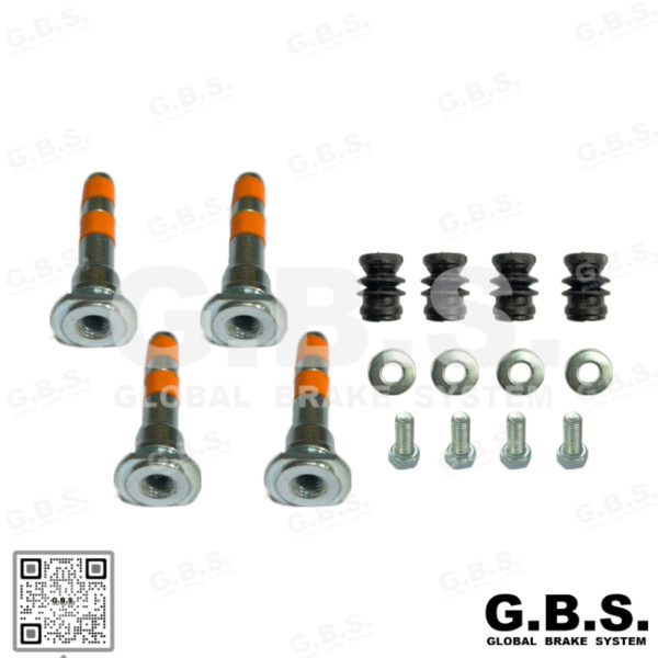 GBS Front Disc Brake Caliper Pin for MITSUBISHI PAJERO, STORM L200 (FULL SET)