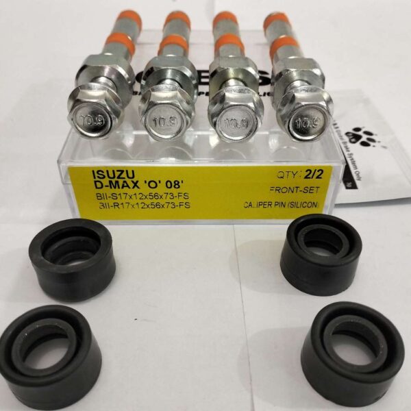 Second image of GBS Front Disc Brake Caliper Pin for ISUZU D-MAX, RODEO (FULL SET)