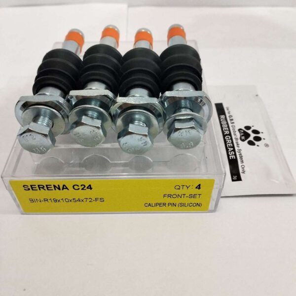 GBS Front Disc Brake Caliper Pin for NISSAN SERENA C24 (FULL SET)