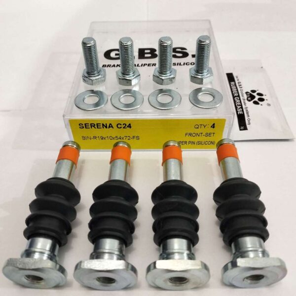 Second image of GBS Front Disc Brake Caliper Pin for NISSAN SERENA C24 (FULL SET)