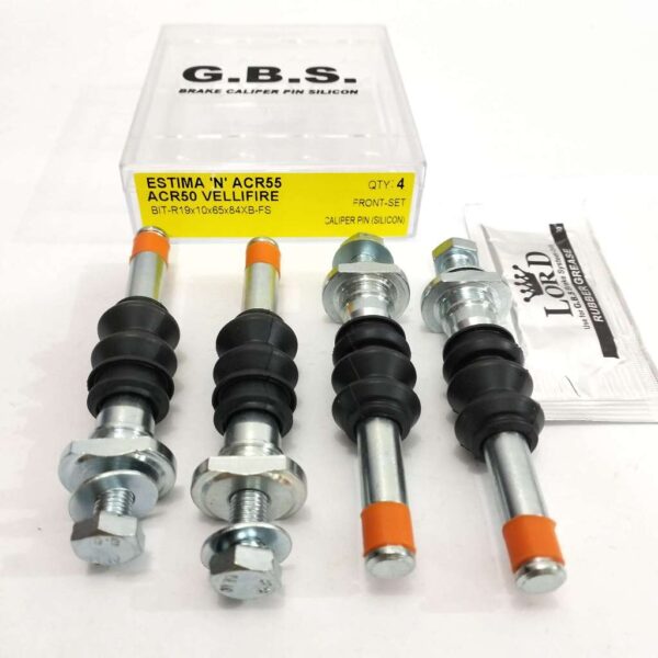 GBS Front Disc Brake Caliper Pin for TOYOTA ESTIMA AGH30 ACR55; ACR50 VELLFIRE (FULL SET)