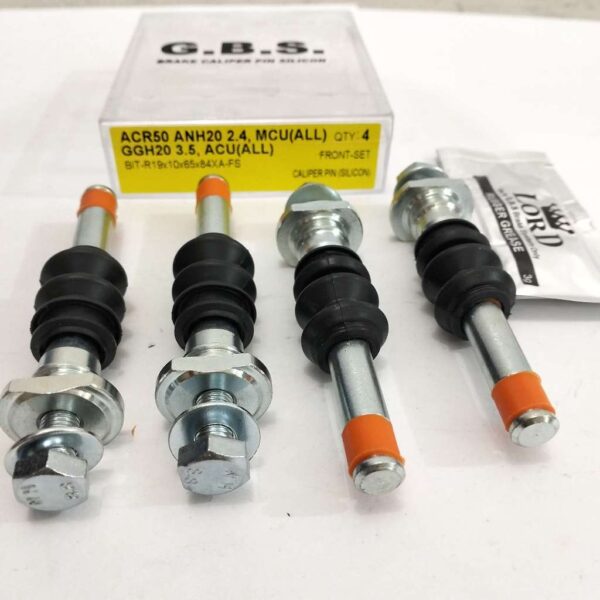 Second image of GBS Front Disc Brake Caliper Pin for TOYOTA ANH20 2.4, GGH20 3.5, MCU, ACU (FULL SET)