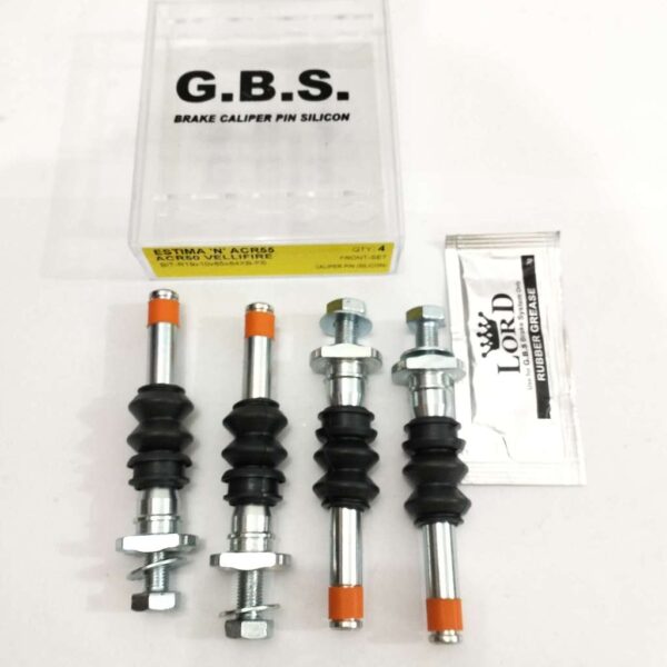 Second image of GBS Front Disc Brake Caliper Pin for TOYOTA ESTIMA AGH30 ACR55; ACR50 VELLFIRE (FULL SET)