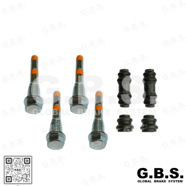 GBS Front Disc Brake Caliper Pin for MITSUBISHI PAJERO L049 L300 (FULL SET)