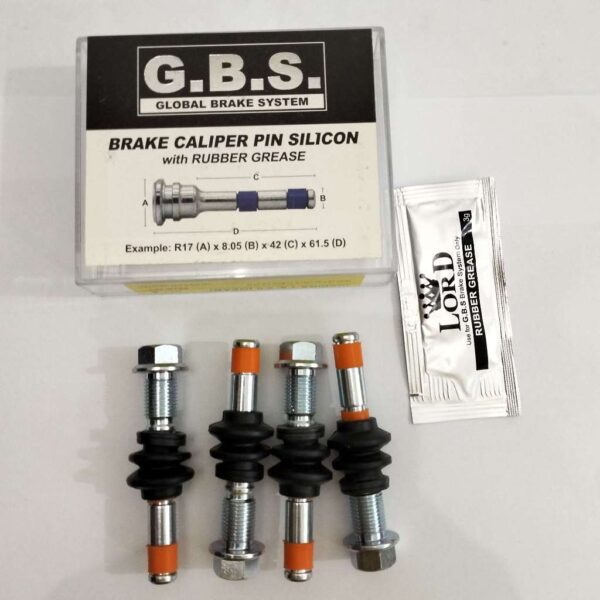 Second image of Rear Disc Brake Caliper Pin for PROTON INSPIRA 1.8, 2.0 (FULL SET)