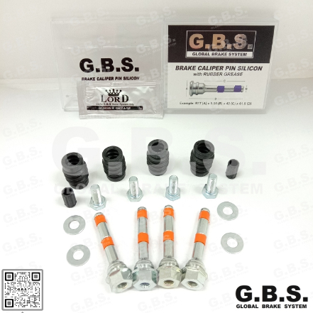 FRONT GBS Disc Brake Caliper Pin for PROTON EXORA, EXORA BOLD, PREVE (FULL SET)