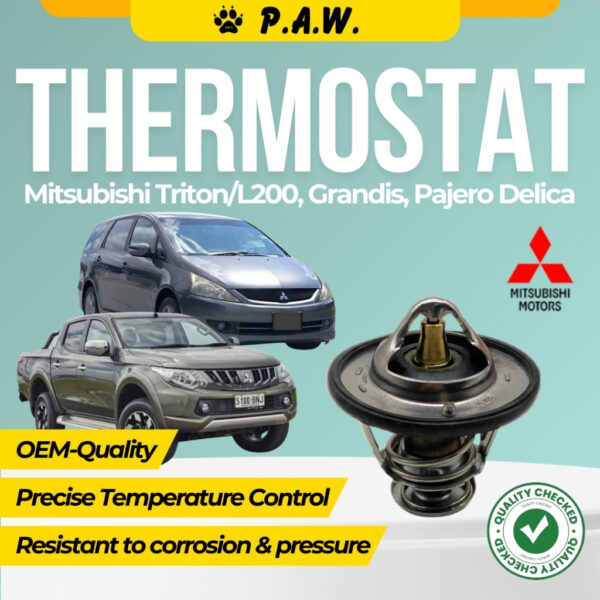 Thermostat for Mitsubishi Triton/L200, Grandis, Pajero Delica 82°C (With Oring)