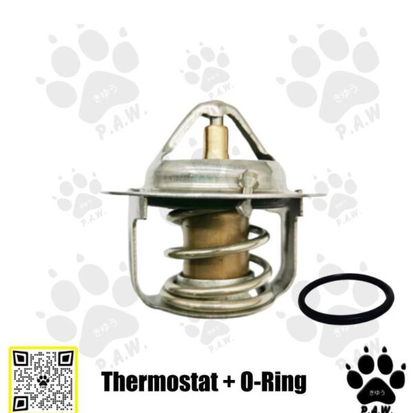Second image of Thermostat for Nissan Latio 1.6/1.8, Livina, Almera, Sylphy, Teana 82°C (With Oring)