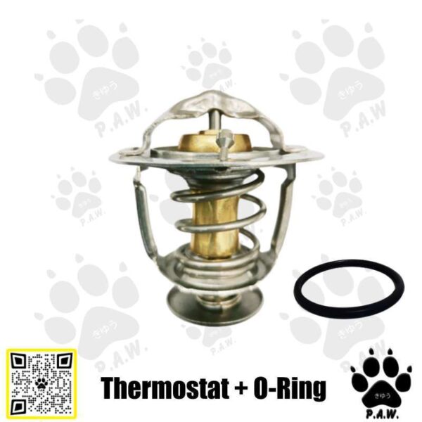 Second image of Thermostat for Toyota Velllfire 3.5, Alphard GGH20/GGH30, Estima GSR50, Corolla ZRE142/ZRE152 82°C (With Oring)